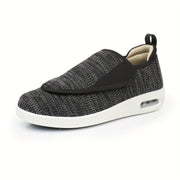 Women's Breathable Mesh Sneakers Adjustable Hook and Loop Cloth Shoes