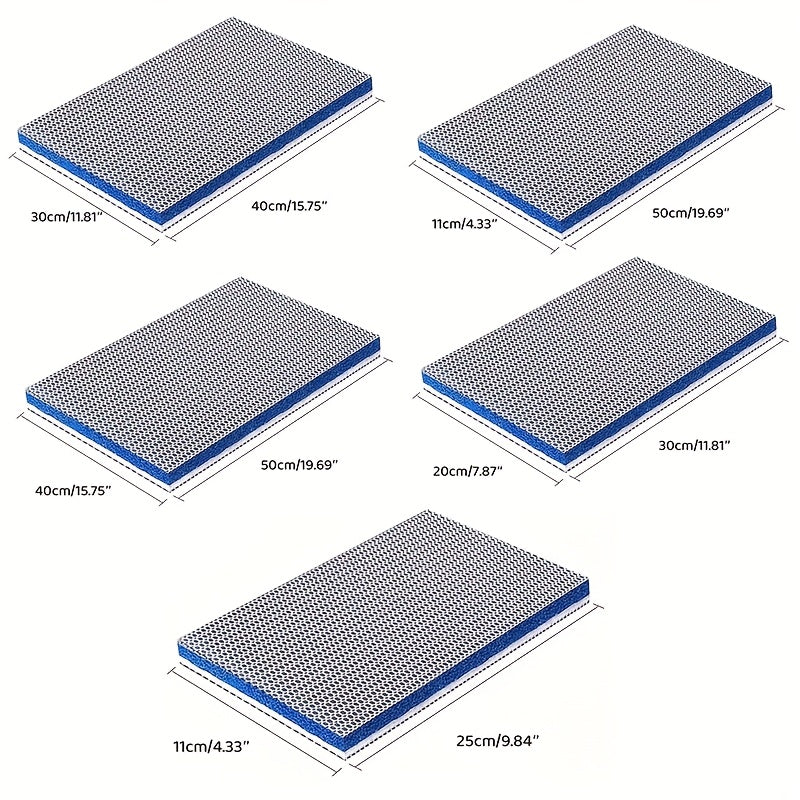 Reusable Aquarium Filter Sponge Honeycomb Design for Water Filtration 3 Sizes