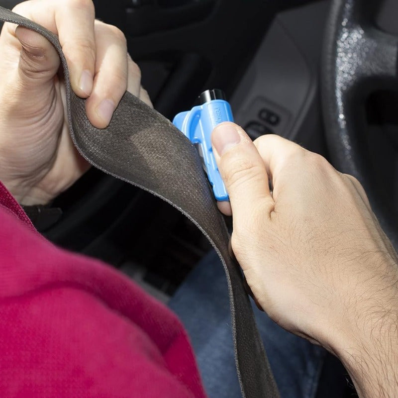 Portable Car Safety Hammer ABS Mini Window Breaker Keychain