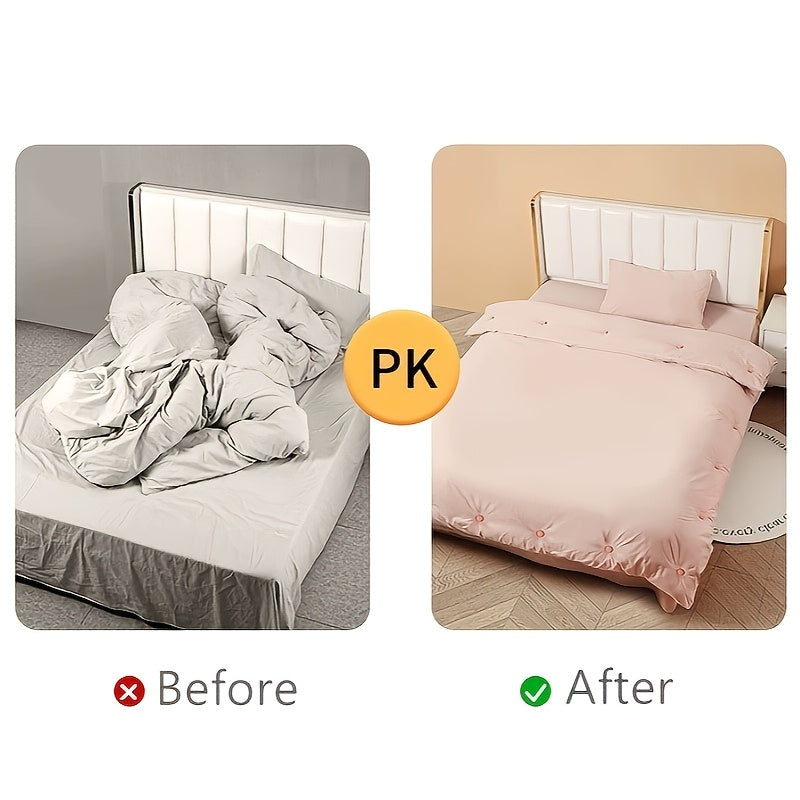 6 dona ko‘k non-slip yostiq ushlagichlari, yostiq va qoplamalar uchun yostiq tutgichlar