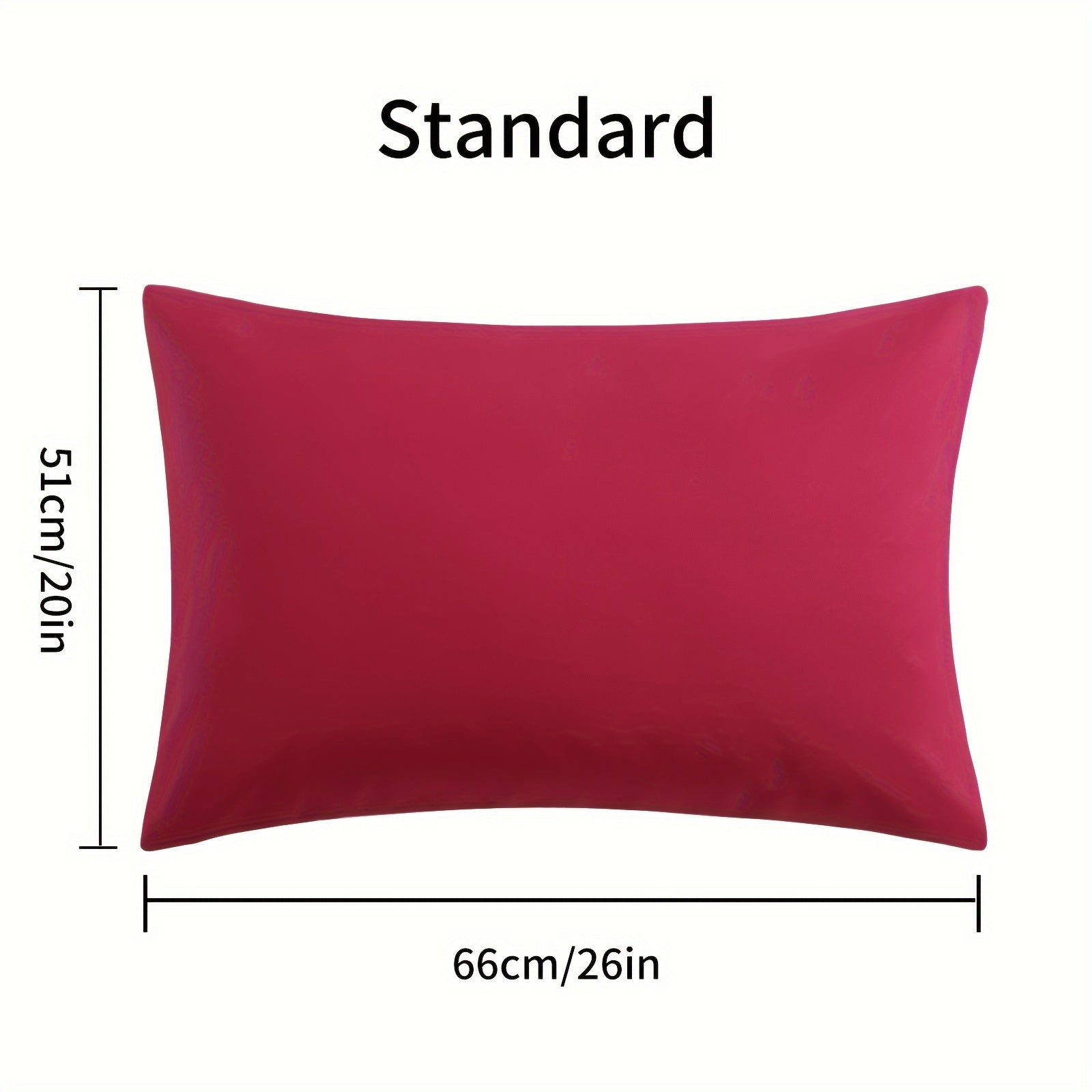 Two Pack Brushed Cloth Pillowcases 90gsm Soft Durable Bedding Set