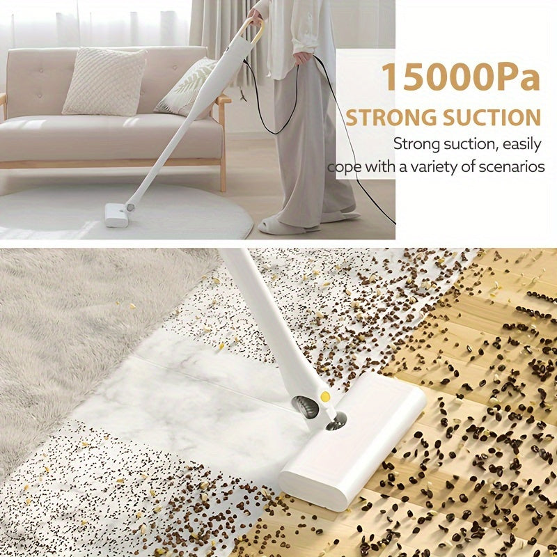 PALOTR yengil qo'l vakuum tozalagichi, qattiq yog'och pollari, gilam va uy hayvonlari sochlarini olib tashlash uchun kuchli so'rish quvvati bilan.