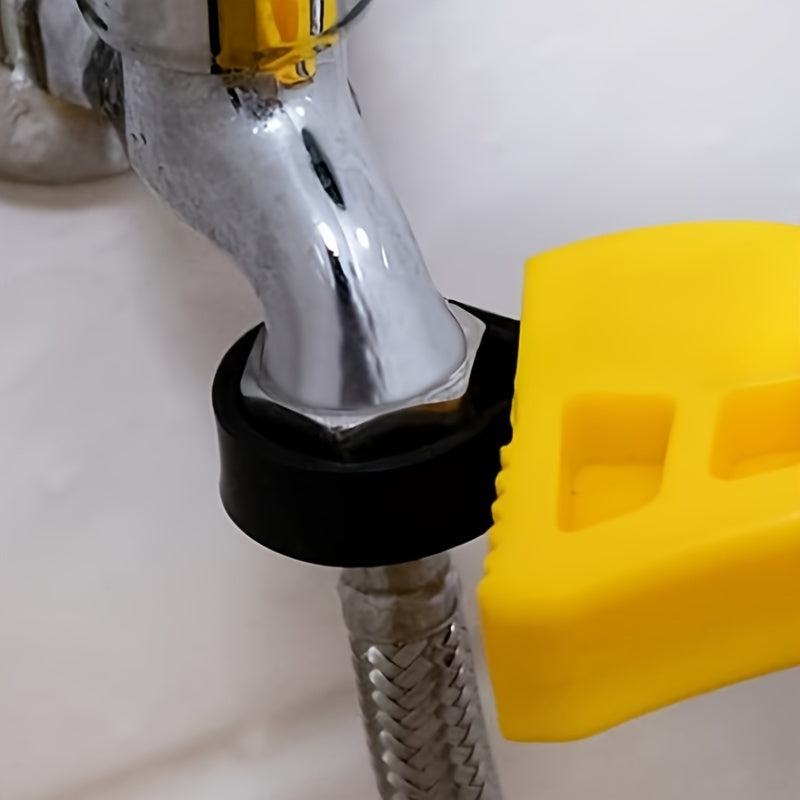 Adjustable Rubber Belt Wrench for Bottle Opening, Pipe Tightening, and Engine Work