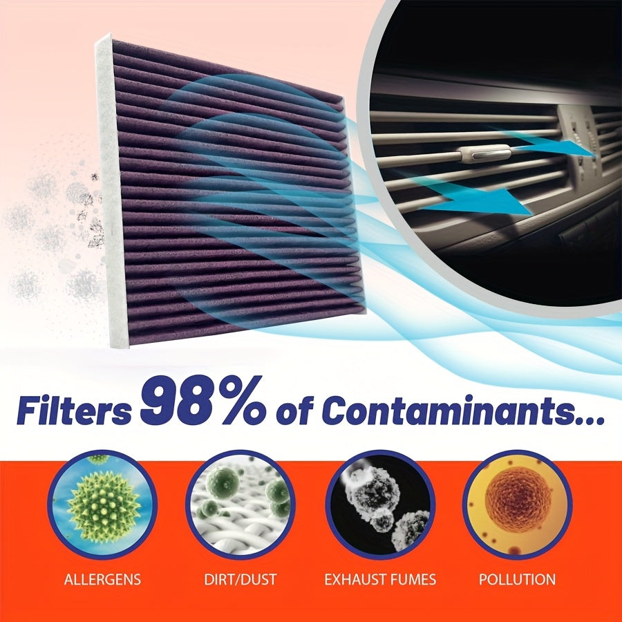 Activated Carbon Cabin Air Filter for Car Air Purifier Body | OE 87901-E000A