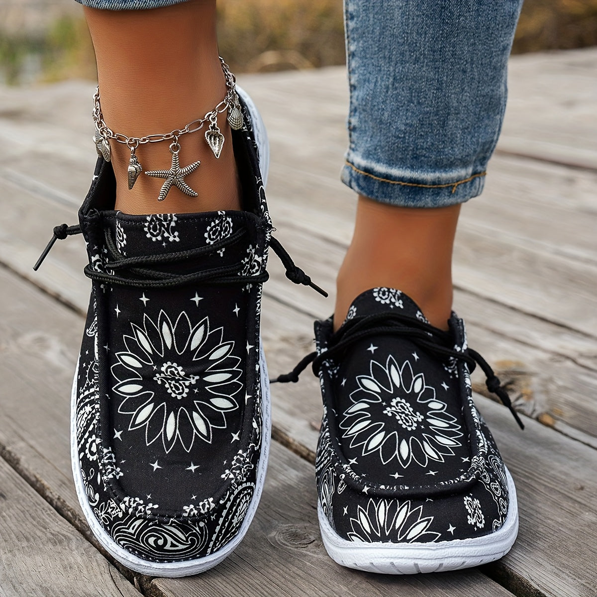 Women’s Slip-On Loafers Casual Summer Shoes Multicolor Lightweight EVA All-Season