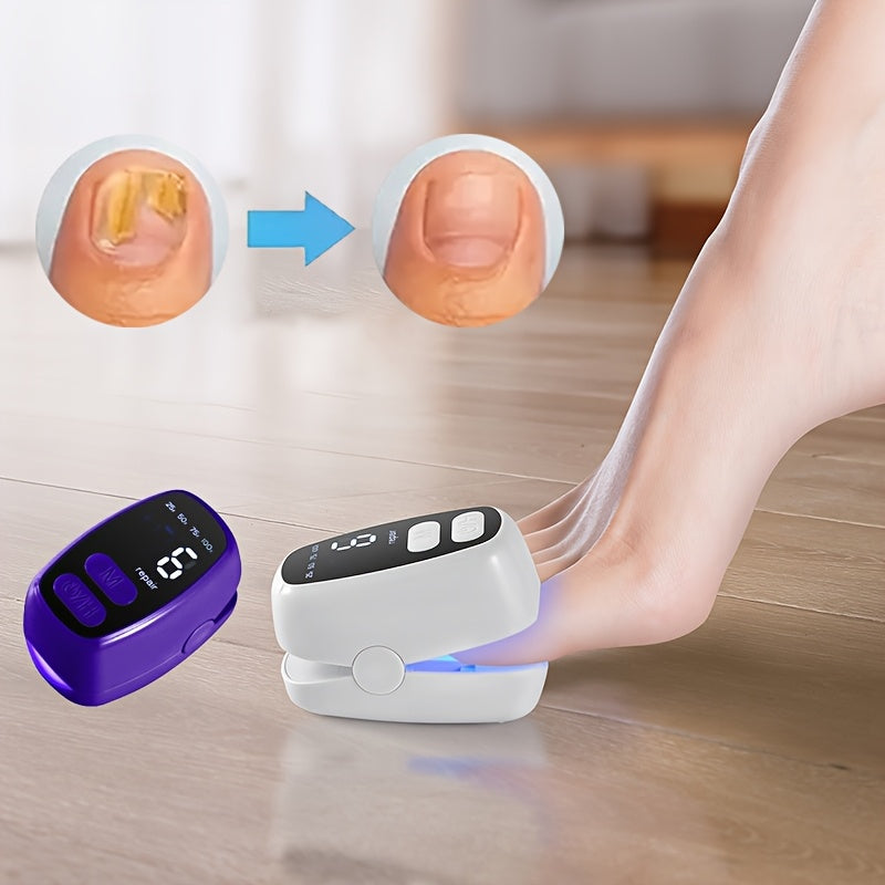 Portativ USB orqali zaryadlanadigan tirnoq parvarishlash qurilmasi, raqamli displey bilan, erkaklar va ayollar uchun mos. Sayohat uchun ideal, litiy polimer batareyasi bilan quvvatlanadi.