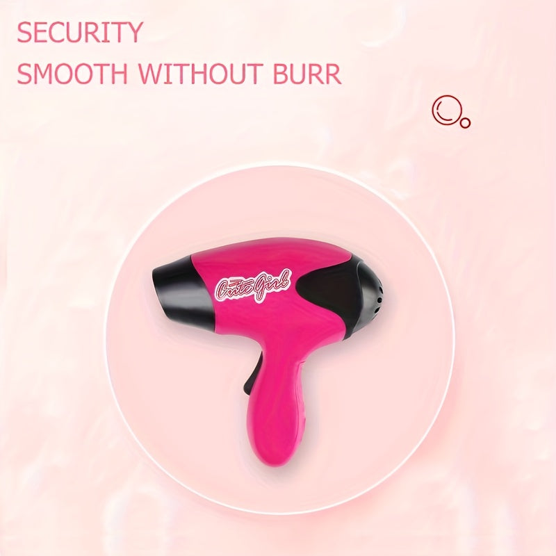 17-Piece Girls' Beauty Salon Set with Haircut Toys and Styling Accessories