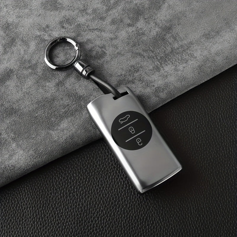 Universal TPU Car Key Fob Cover Protective Case with Keychain Durable