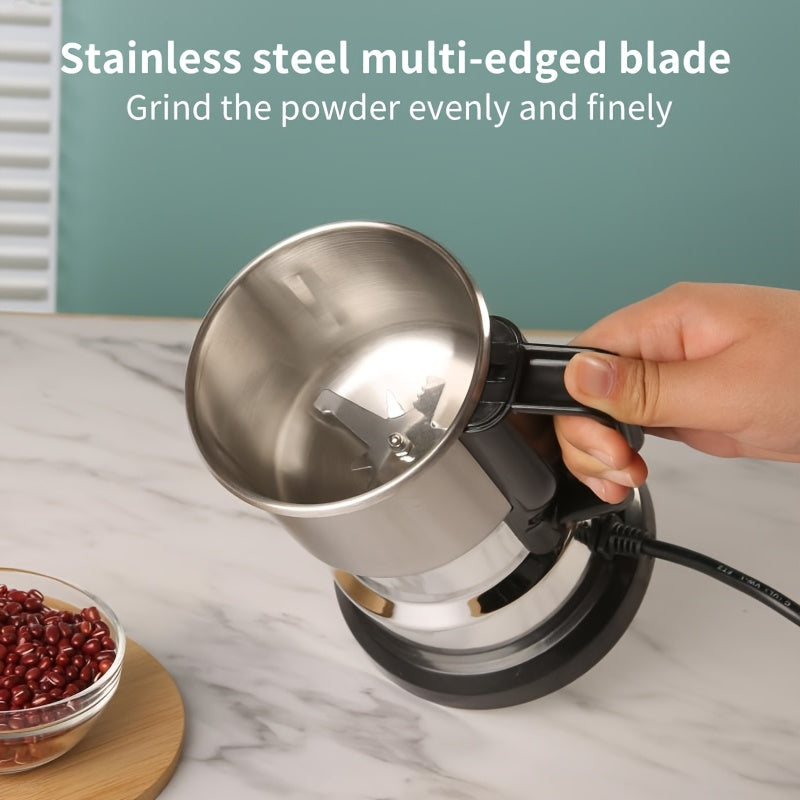 Европейский стандарт нержавеющей стали электрическая мельница для зерна с 4 лезвиями для тонкого помола