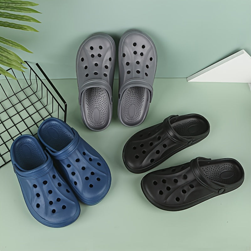 Unisex EVA Slip-On Clogs Lightweight Non-Slip Indoor Outdoor Beach Shoes