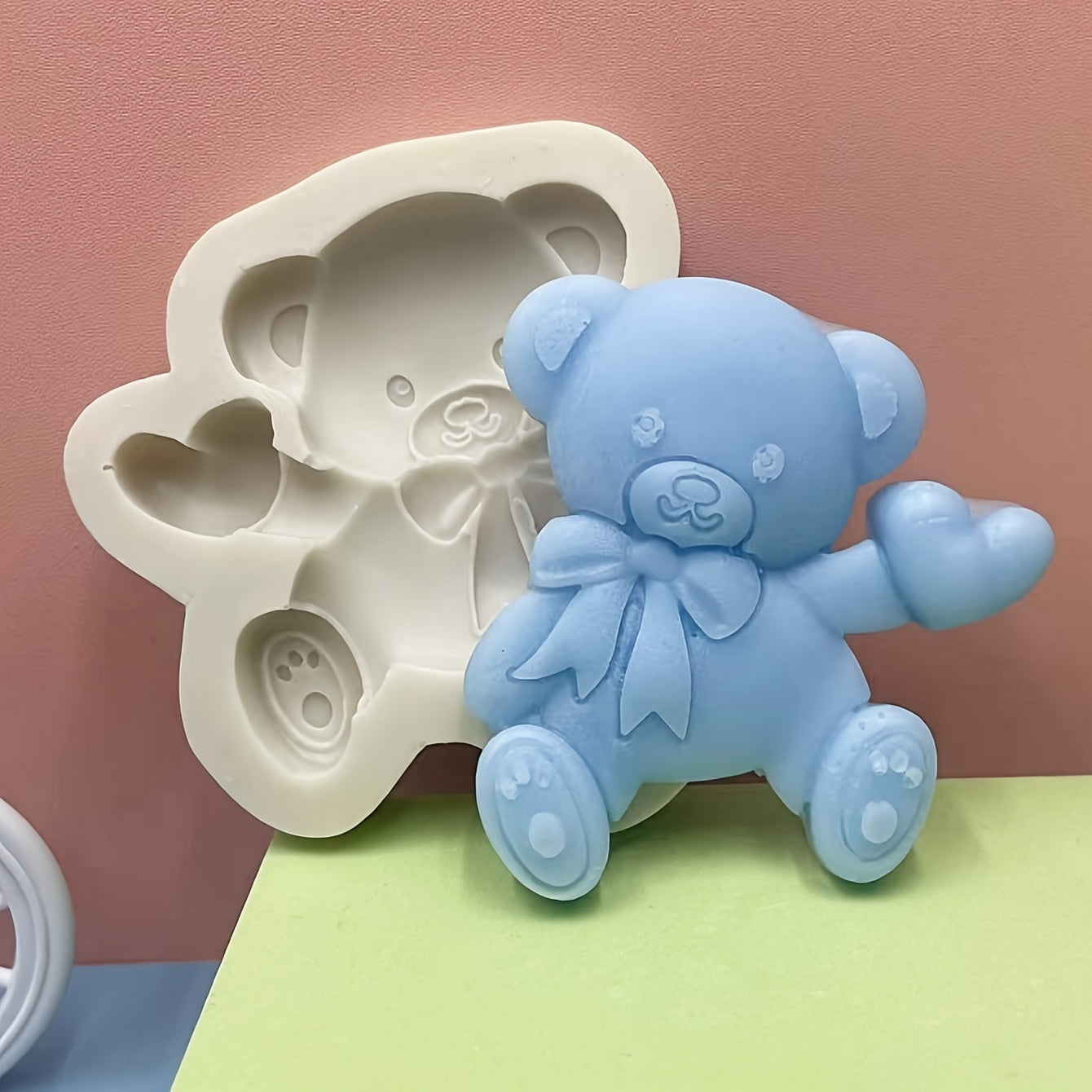 Silicone Bear Mold for Mousse, Fondant, Chocolates, Biscuits, and Candies