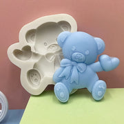 Silicone Bear Mold for Mousse, Fondant, Chocolates, Biscuits, and Candies