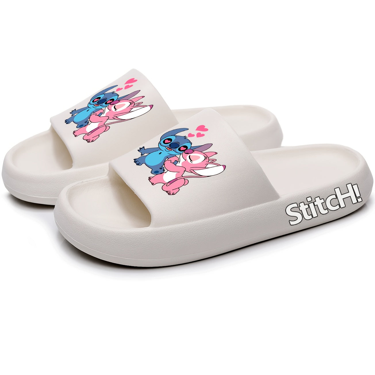 Women Indoor EVA Slippers for Travel Camping Beach Playful Design