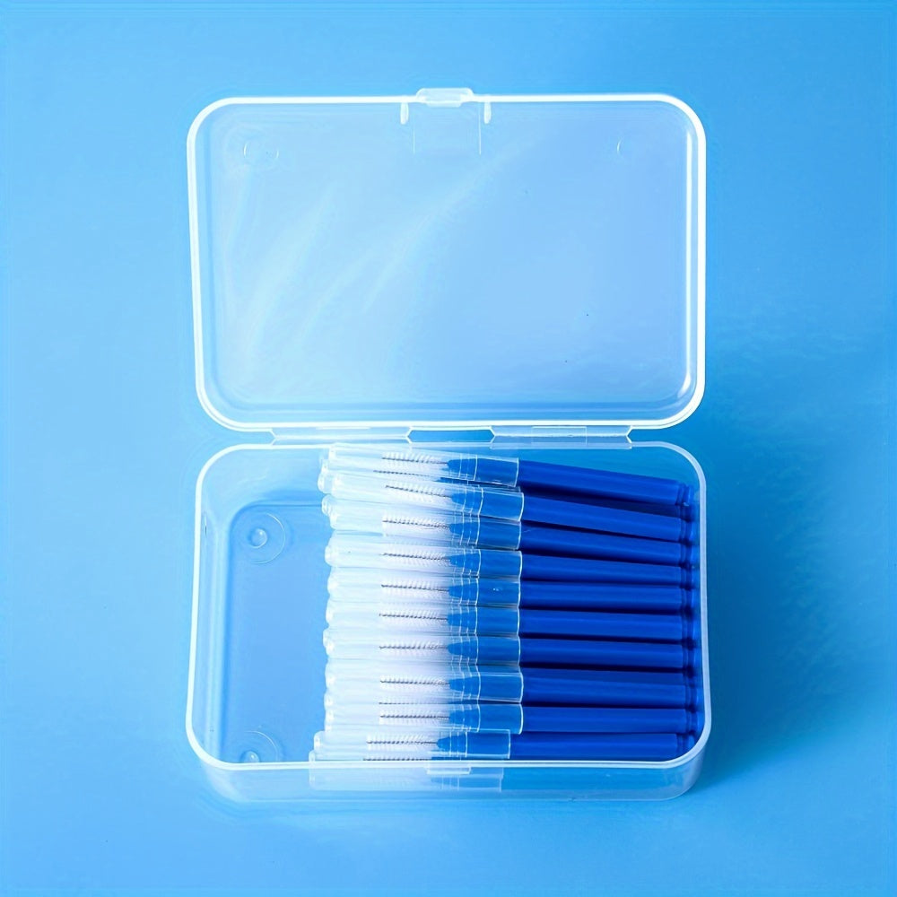 60-тайлам полипропилен тиш олиш учун оралиқ тиш щёткалари