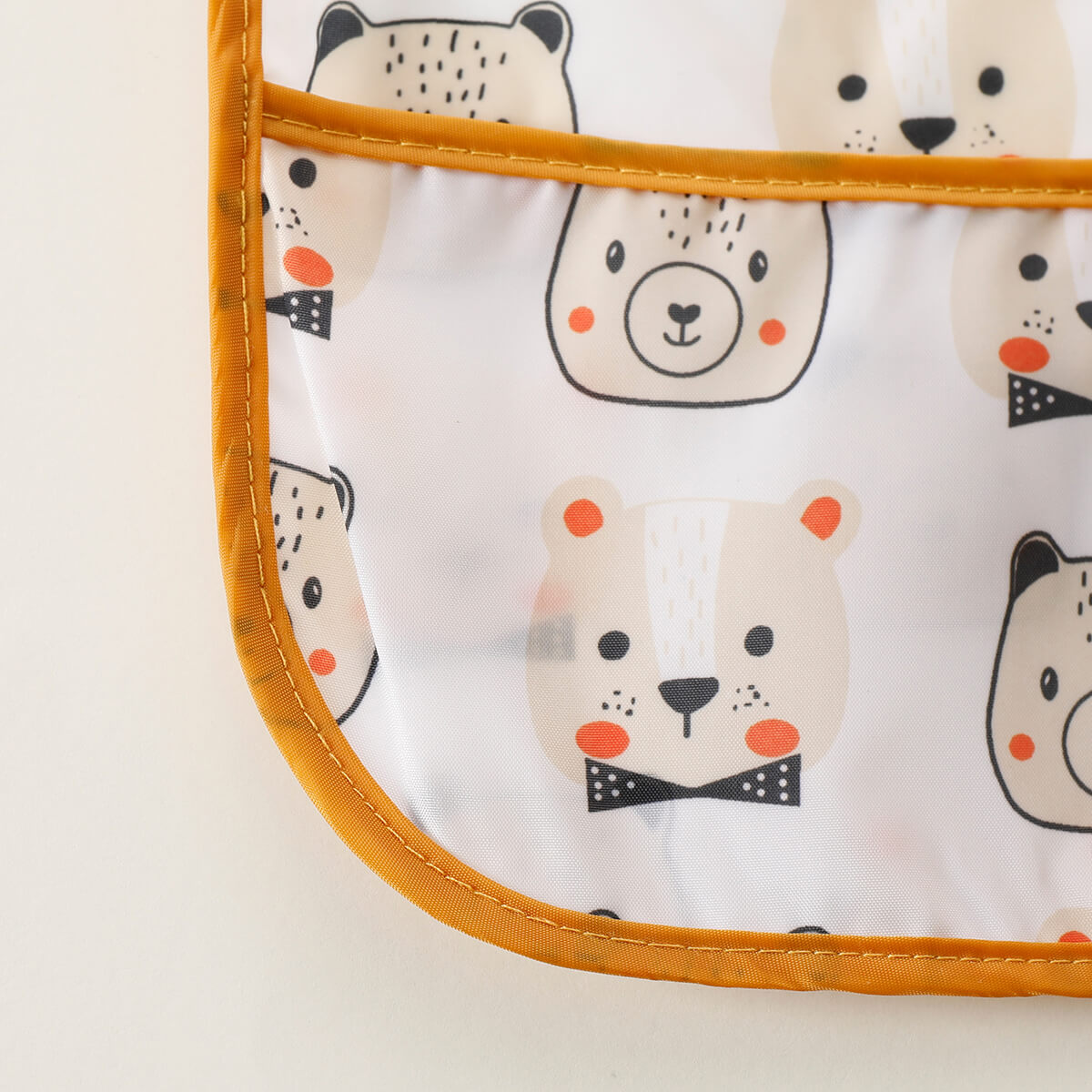 Waterproof Baby Bibs with Cartoon Animal Pattern for Christmas Halloween Thanksgiving