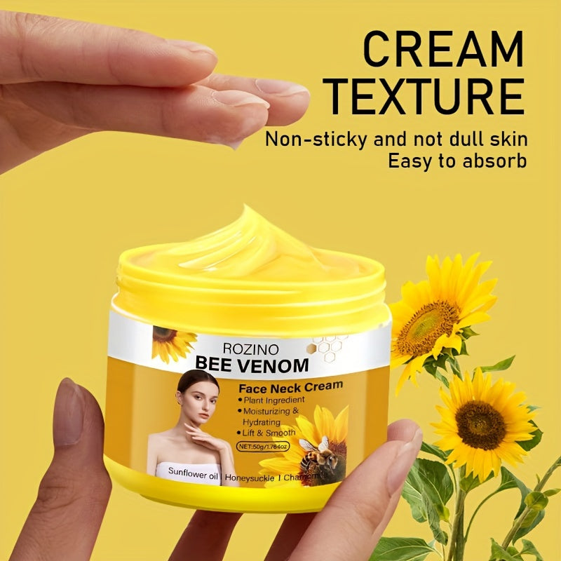 Yuz, bo'yin va ko'krak uchun All Skin All-in-One Qattiqlashtiruvchi Parvarish to'plami, Yorqin Bej