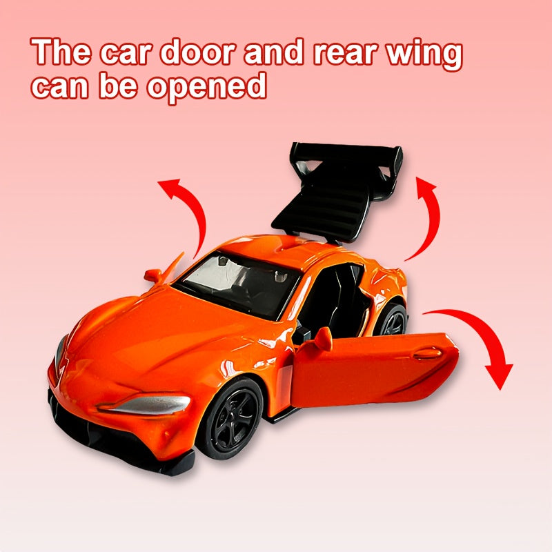 Ijodiy Avtomobil Paneli Dekoratsiyasi Metall Qobiq Sport Avtomobil Uslubi 8 Rangli Burilishlar