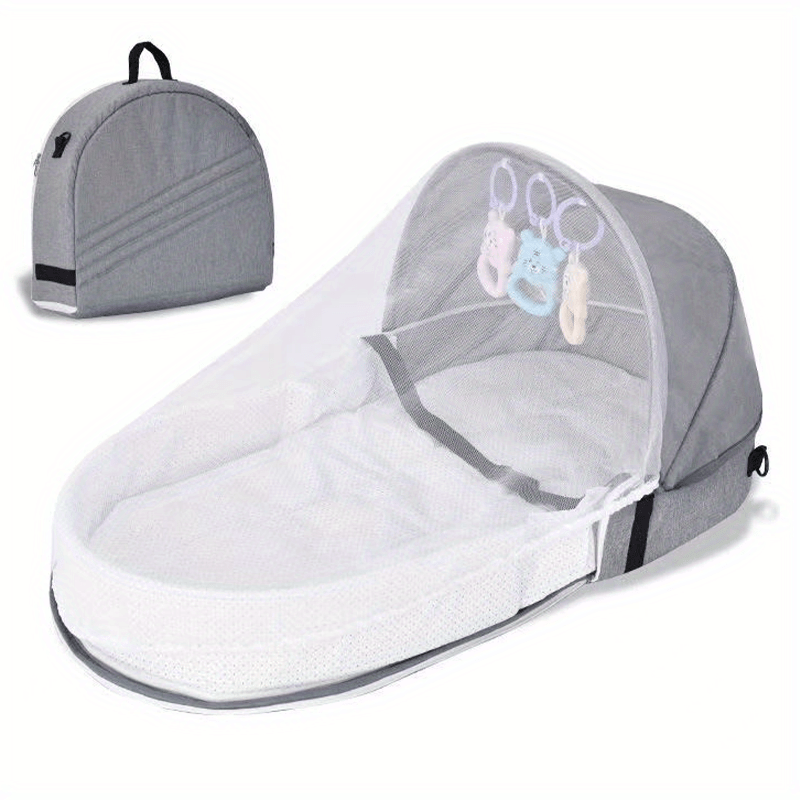 Inodoro portátil para niños de 0 a 18 meses, plegable, para uso en interiores y exteriores, ideal para viajes