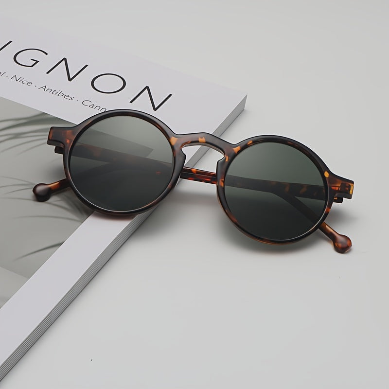 Gafas de moda ovaladas para mujer, estilo vintage, montura pequeña, color azul