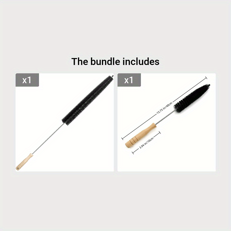 Dryer Vent Cleaning Kit with Lint Brush Flexible Brush and Fire Prevention Exhaust