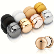 Set of 4 Multicolor Magnetic Scarf Buckles Accessories for Clothes