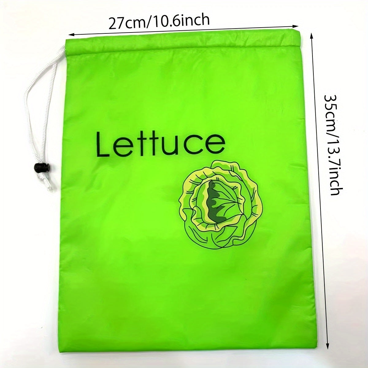 Yellow Banana Storage Bag for Fresh Fruits and Vegetables, Washable and Durable