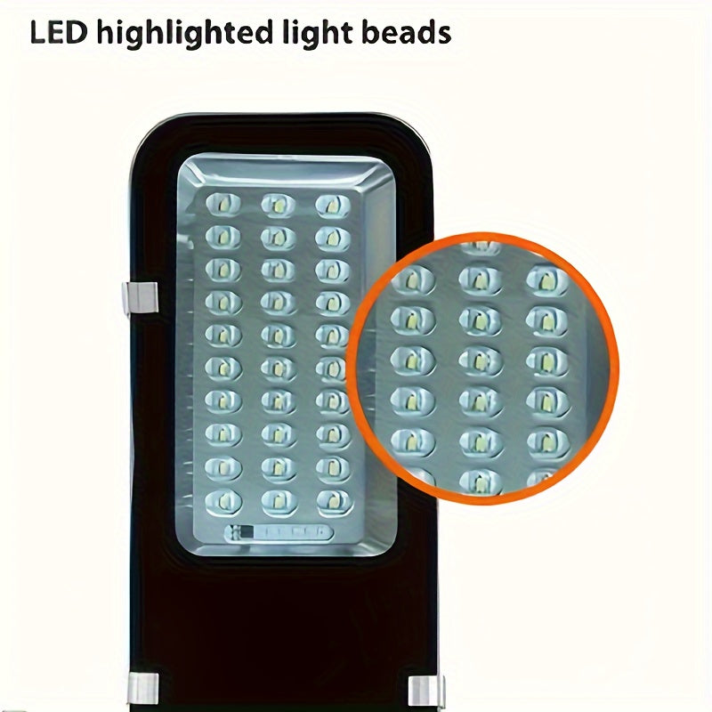 Farola solar exterior con batería de 6000mAh, control remoto, iluminación para patio y jardín