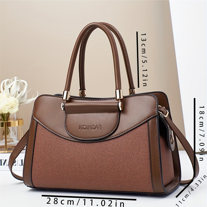 Retro uslubidagi, katta sig'imli va ayollar uchun ko'p funksiyali dizaynga ega zamonaviy Sevgi kuni sumkasi.