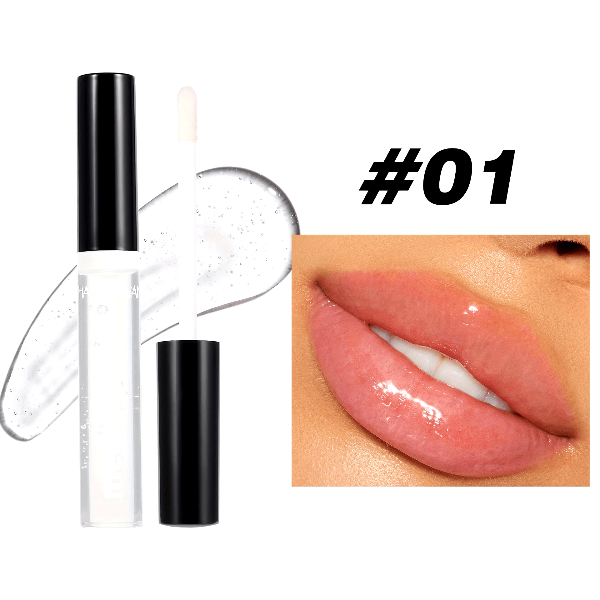 Brillo de labios Women Shine, 8 colores, de larga duración, hidratante y brillante