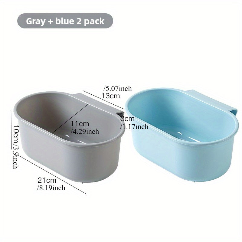 Synthetic Resin Sink Drain Rack Kit for Kitchen Organization and Pool Supplies