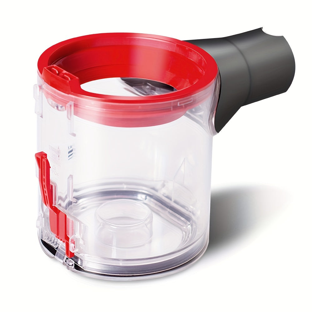 Совместимый пылесборник Dust Bucket с пылесосами Dyson V7 V8. В комплект входит уплотнительное кольцо, крышка и картридж для мусорного контейнера.