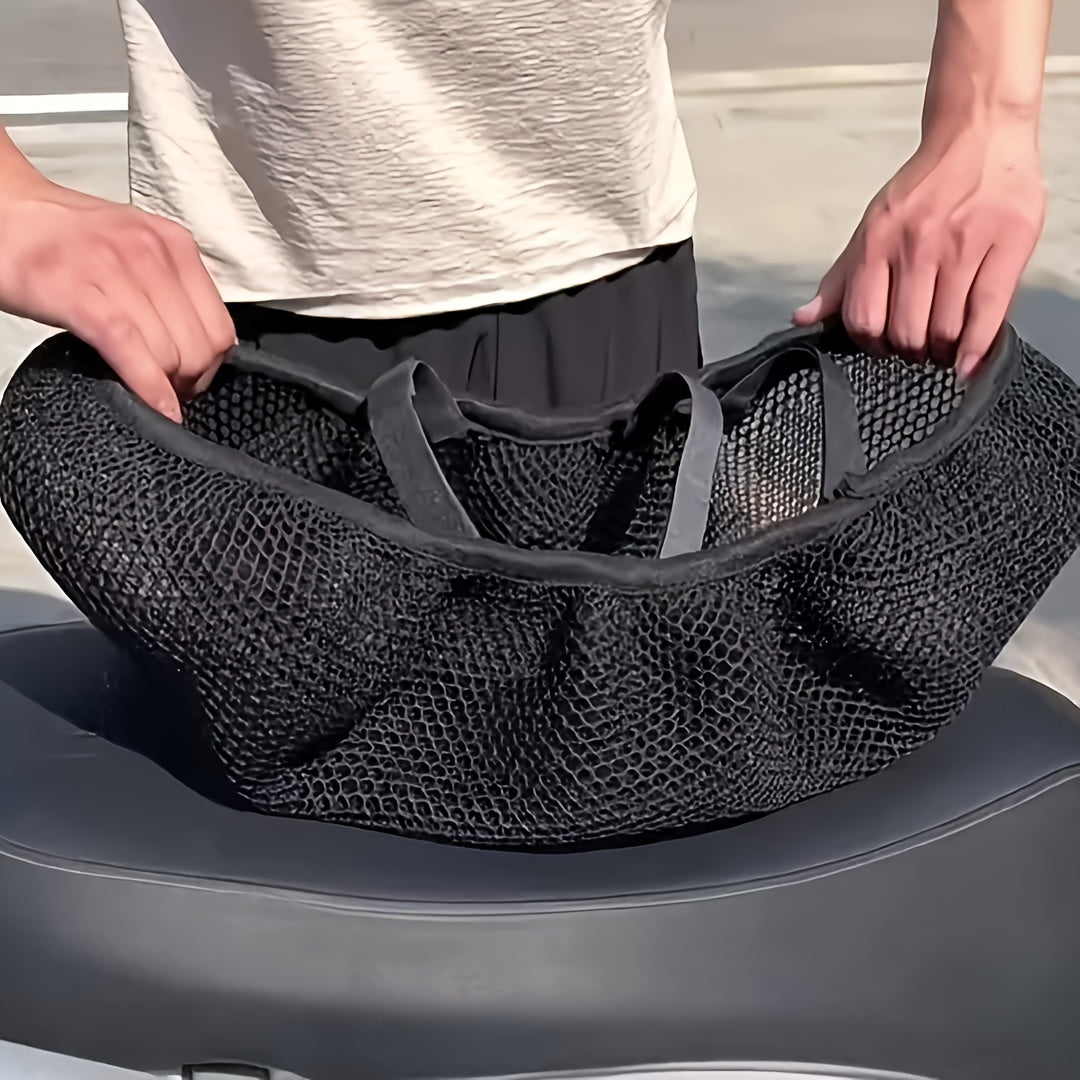 Motorcycle Seat Cushion Cover Waterproof Sun Protection Heat Insulation