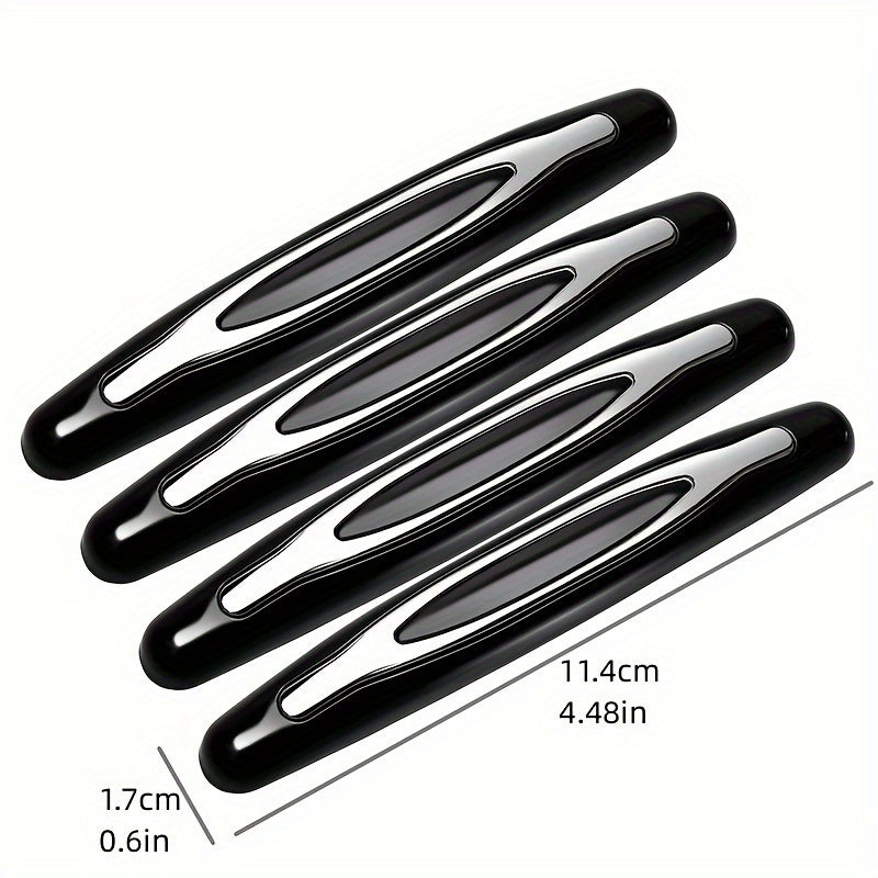 Protector de borde de puerta de coche universal, tira de goma, protección contra colisiones, guardia de espejo de reversa