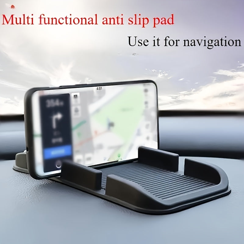 Universal Waterproof PVC Silicone Car Dashboard Pad with Anti-Slip Grip