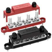 12V Bus Bar Power Distribution Block 250A 3/8" Terminals Marine Automotive