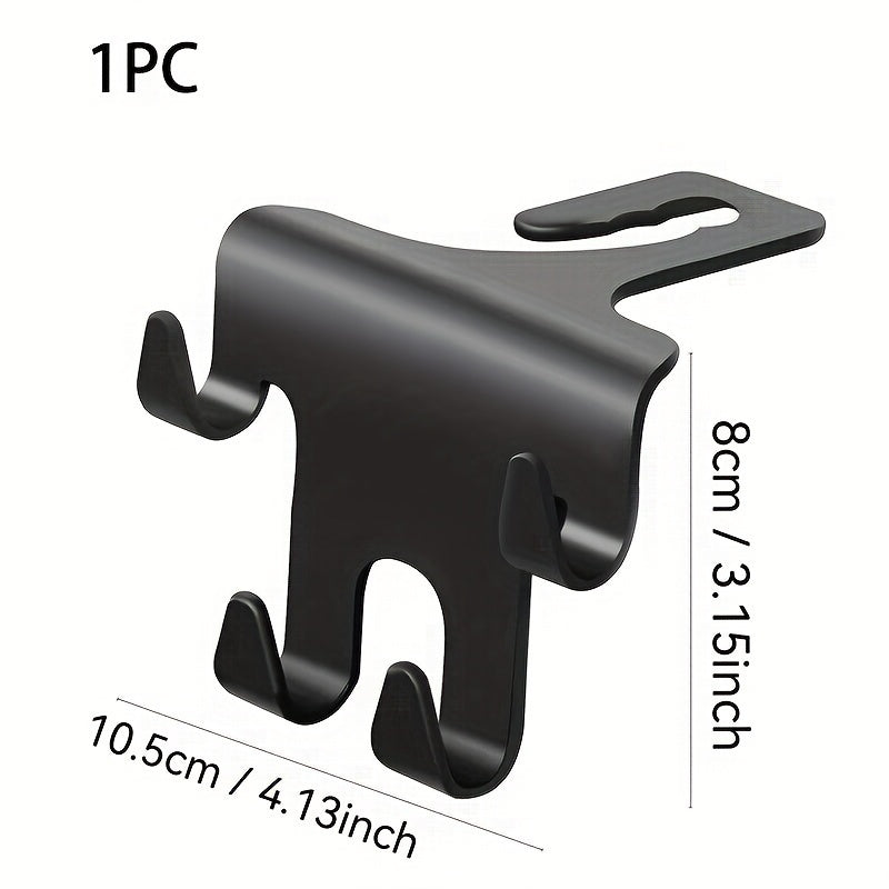 Универсальный крюк-держатель для автомобильных сидений ABS для хранения и держателя для телефона