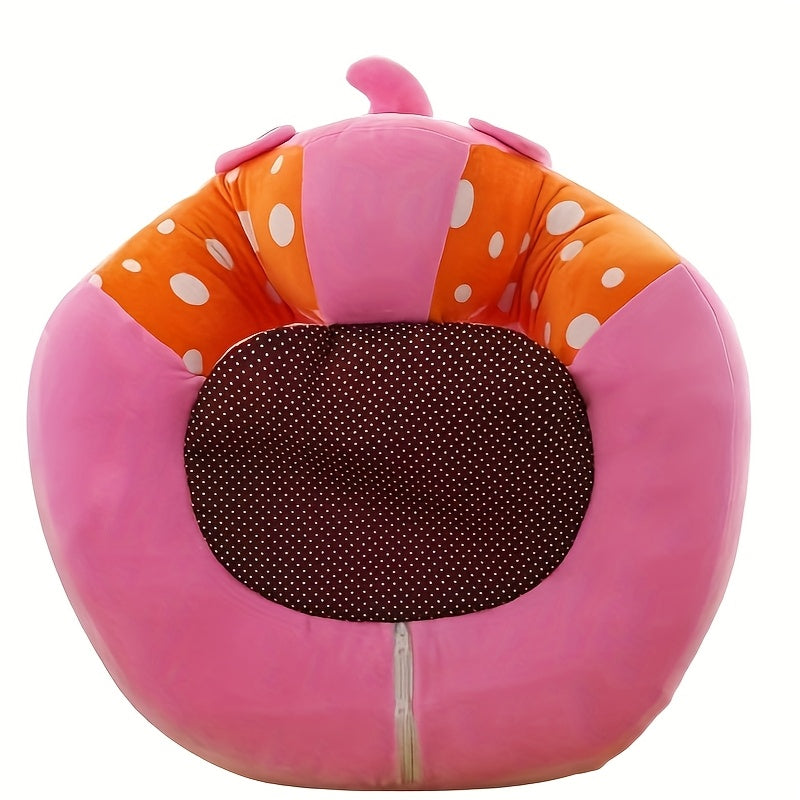 Support Pillow for Elderly with Elephant Design Cotton Breathable Softness Safety Strap