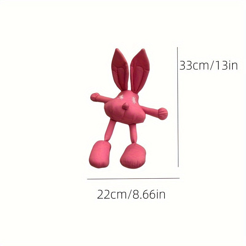 Fabric Rabbit Brooch Pin for Women Men Animal Shape Clothing Bag Accessory