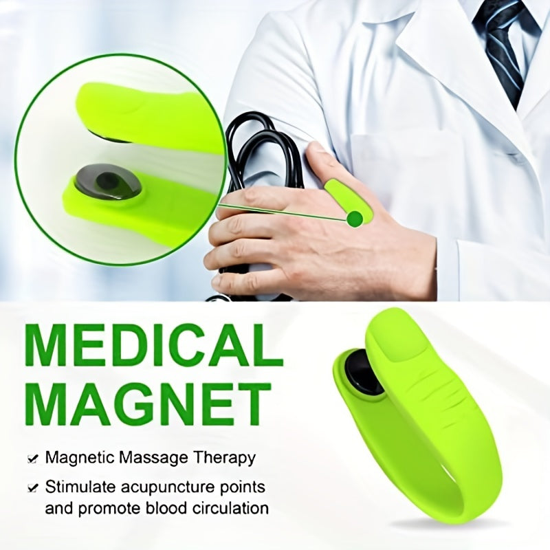 1 dona dori-darmonlarsiz bosh og'rig'ini bartaraf etish vositasi: migren va taranglik og'rig'ini bartaraf etish uchun akupressura klipi.