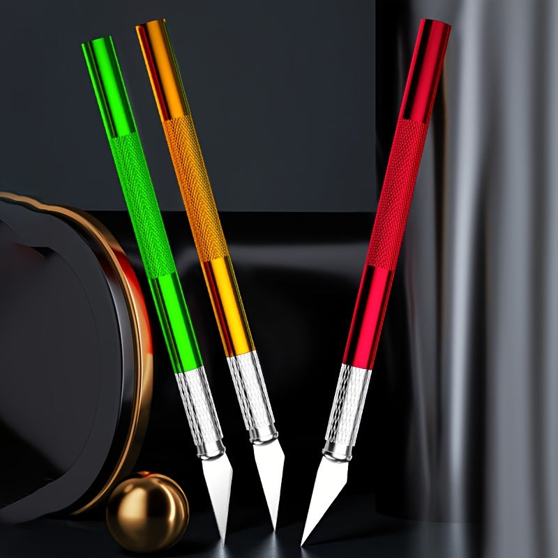 13-Piece Aluminum Alloy Sculpture Carving Knife Set for DIY Projects and Model Making