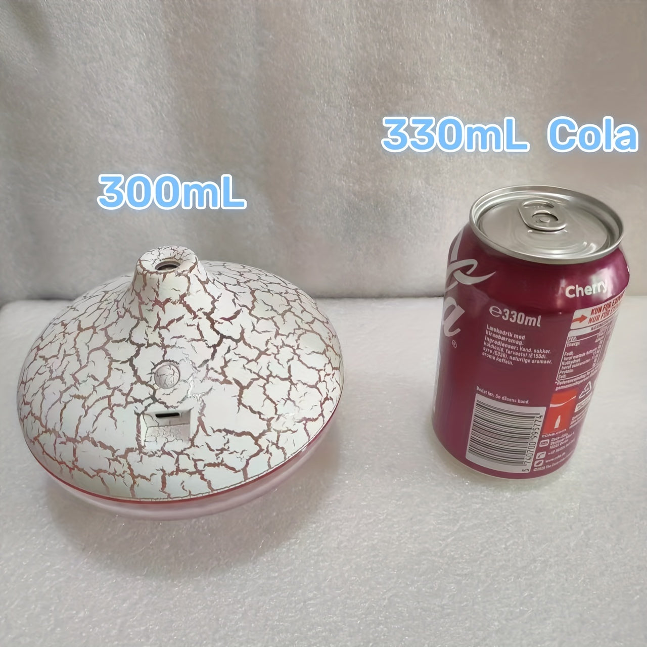 Yangi Crystal Running Light USB Havo Namlantgichi Aroma Diffuzori, 300Ml, Bir nechta Scenarilar uchun Mos, Rangli Atrof-muhit Yoritgichi, Jim Mist Gidratatsiya Qurilmasi, USB Quvvatlanadi. Batareyalar kiritilmagan.