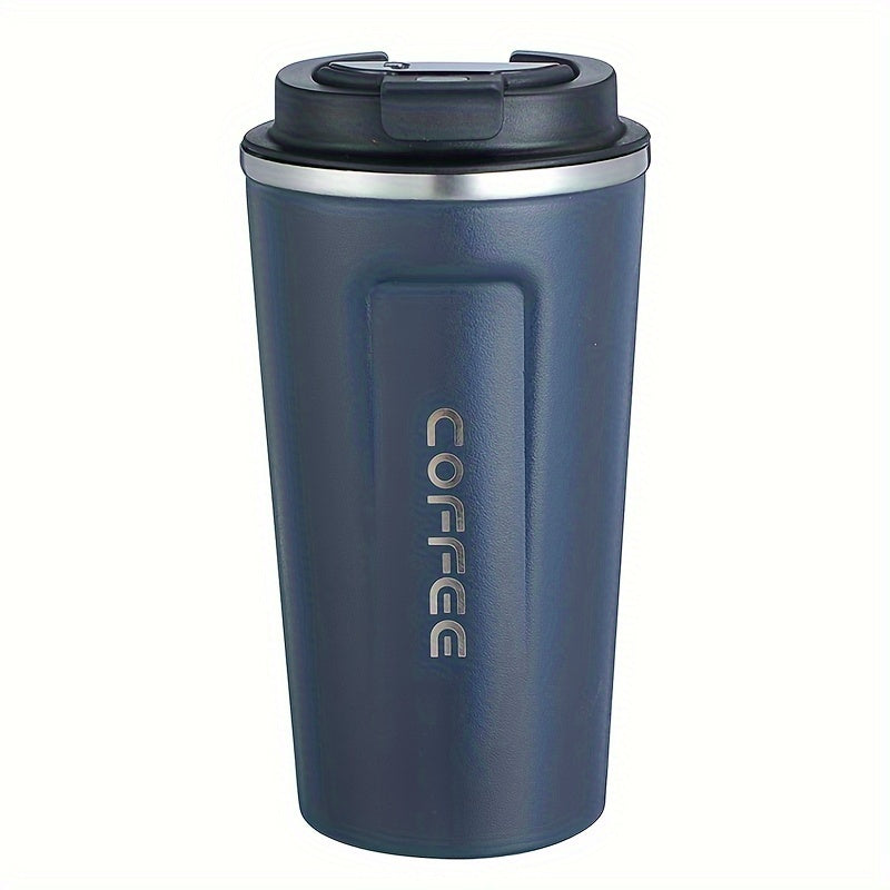 Double Layer Stainless Steel Vacuum Travel Mug 510ml Insulated Reusable Cup