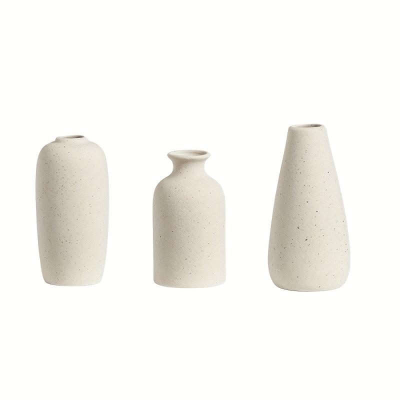 Ceramic Vase 1 Piece Farmhouse Decor Small Neutral Living Space