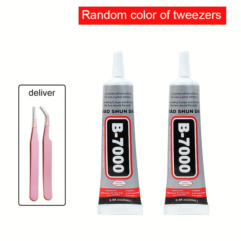 Multi-Purpose Transparent Adhesive Glue for Jewelry and Car Interior