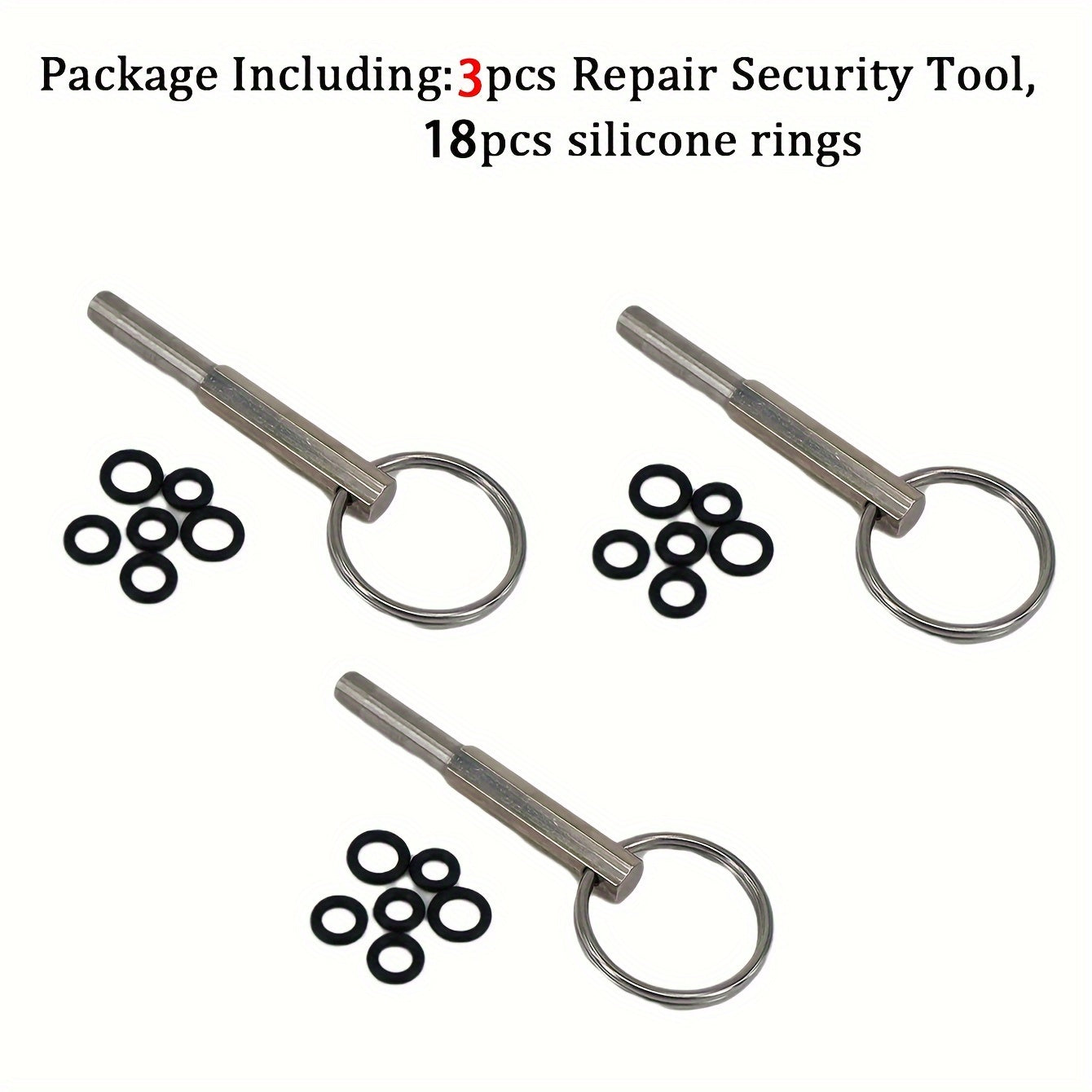 Kofe mashinasini ta'mirlash xizmati, Oval bosh vintlar uchun xavfsizlik asbobi kaliti bilan