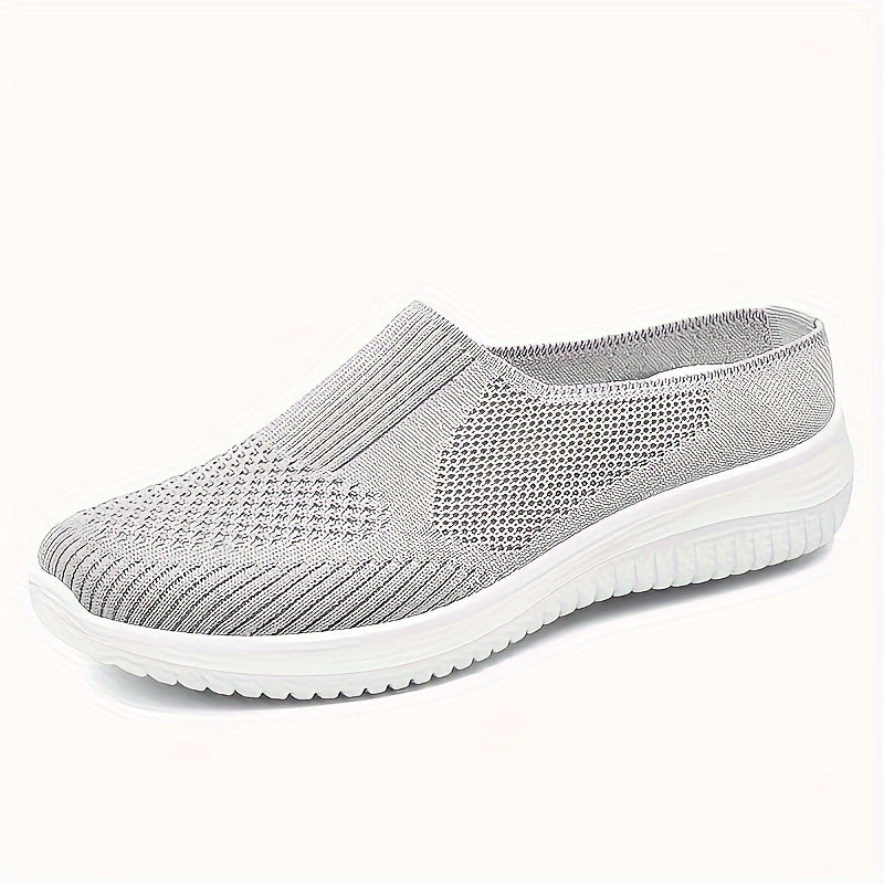 Women's Slip-On Loafers Breathable Fabric PU Sole Casual Spring Summer