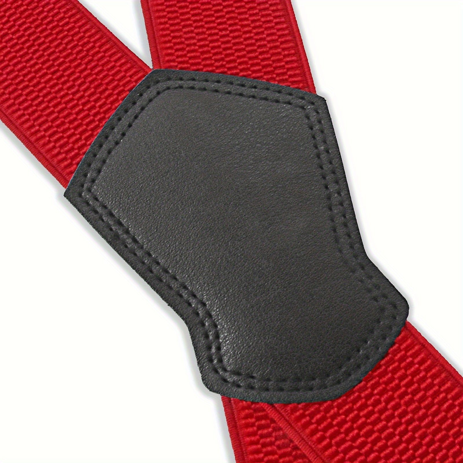 Men's Suspenders Elastic Polyester with Metal Clips Adjustable 1.5 Inch Wide