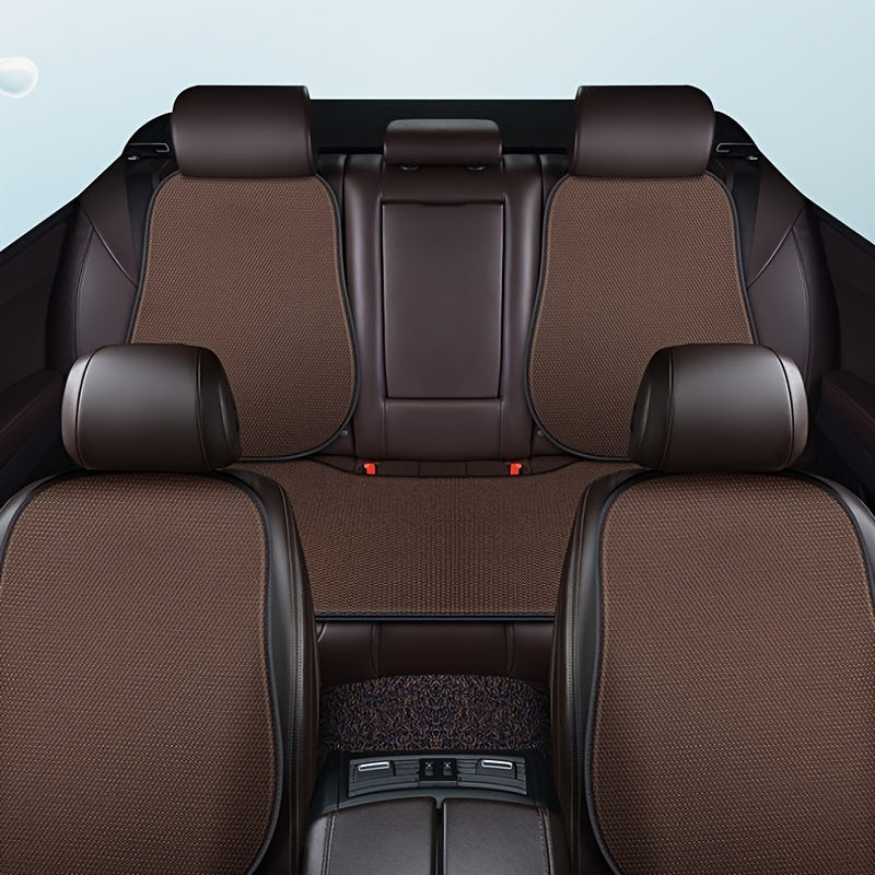 Car Seat Cooler Non-Slip Breathable Seat Pad 7pcs Summer Protectors