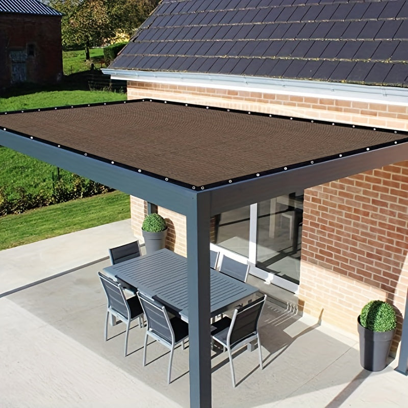 Breathable Mesh Shade Cloth with Grommets for Outdoor Sun Protection 2x2m or 2x3m Black