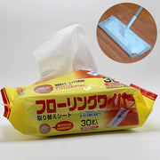 Pack of 30 Electrostatic Dusting Papers for Wet or Dry Cleaning Floors